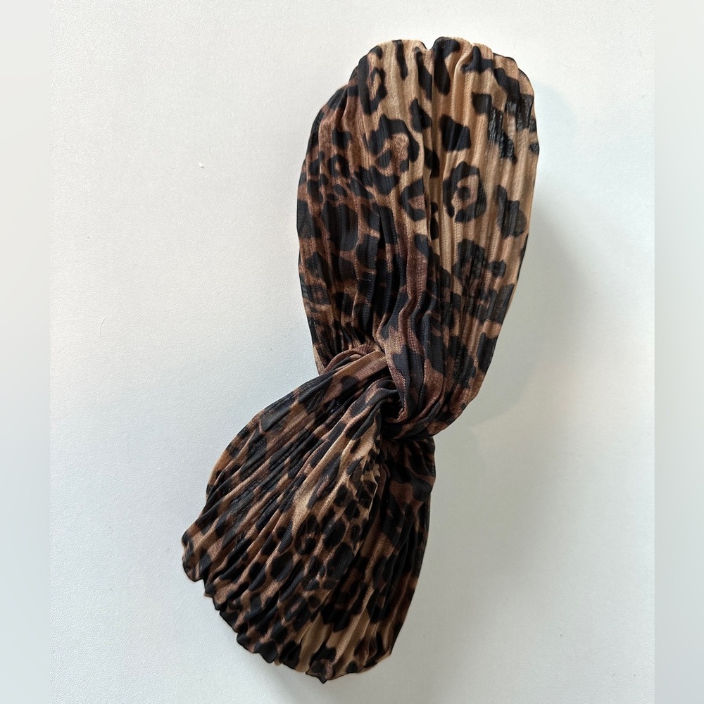 NWT H&M Animal Print Brown and Black Headband